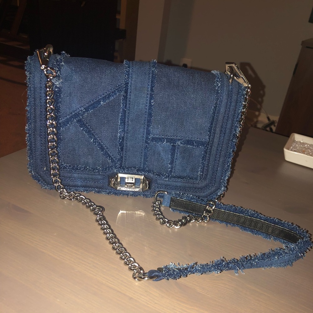 Rebecca minkoff denim purse